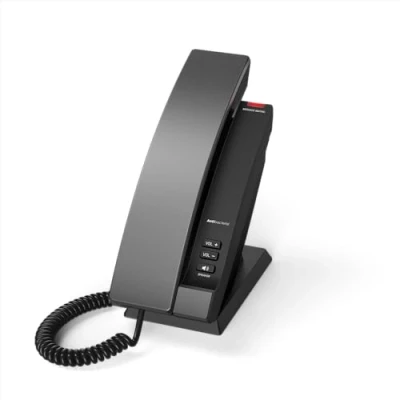 Abbildung von Snom HD100 Hospitality Festnetztelefon mit Antibakteriellem Gehäuse, Großer Rufanzeige, Freisprechen Optimal Für Hotels, PoW, Keine Daten, Fernwartung in DE
