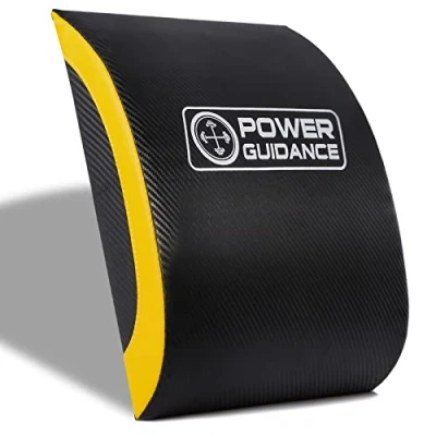 Abbildung von POWER GUIDANCE Bauchmuskel Matte Sit Up Pad Bauch und Rumpftrainer für volle Bewegungsfreiheit dunkelgrau