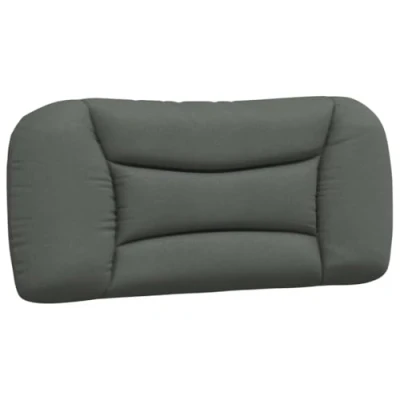 Abbildung von vidaXL Kopfteil Kissen Dunkelgrau 90 cm Stoff