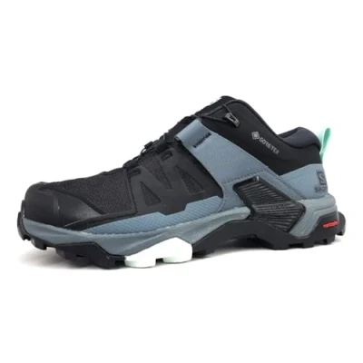 Abbildung von Salomon X Ultra 4 GTX Hikingschuh, Damen, Größe: 42, Black/stormy weather/opal blue Schuhe
