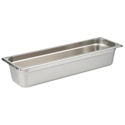 Abbildung von APS 81804 GN 2/4 Edelstahl Behälter, 53 x 16.2 10 cm 5.6 ltr.