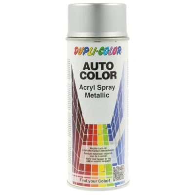 Abbildung von DUPLI COLOR 539596 Fahrzeug Kombinationslack Spraydose silber RAL ACRYL 7032 kieselgrau matt 400 ml