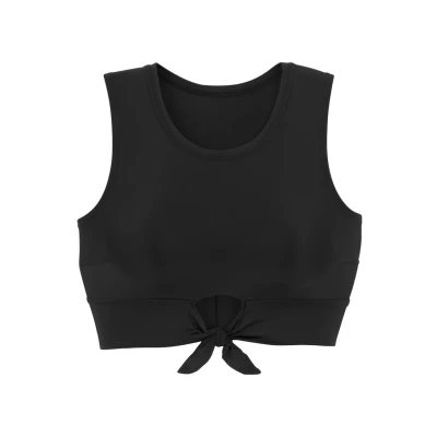 Abbildung von Venice Beach CROP Bikinitop, Damen, Größe: 34xA/B, Schwarz