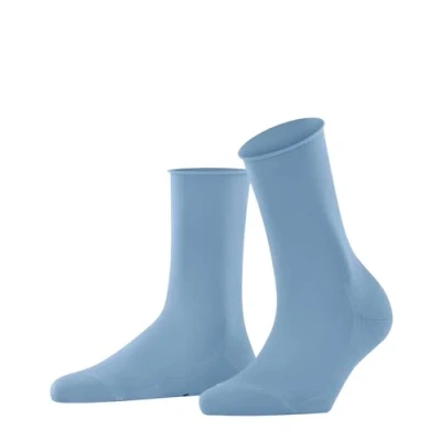 Abbildung von Falke Active Breeze UNI ROLLBÜNDCHEN Socken, Damen, Größe: 35 38, Airy blue