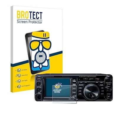 Abbildung von BROTECT Entspiegelungs Schutzglas für Yaesu FT 991A Schutz Folie Panzerfolie Glas Matt [Extrem Kratzfest 9H, Anti Reflex, Fingerprint]