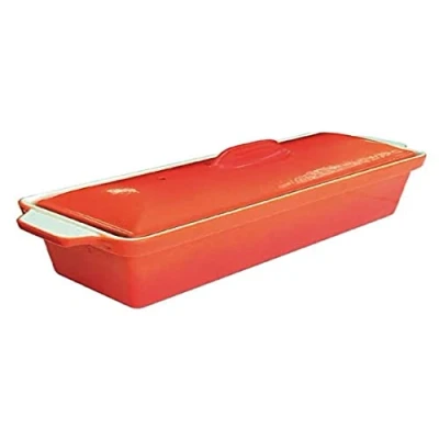 Abbildung von Vogue Orange Pastetenform, 1,3 l, 110 x 340 105 mm, kommerzielle Form