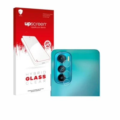 Abbildung von upscreen Schutzglas für Motorola Edge 30 (NUR Kameraschutz) Schutzfolie, Glas Folie [Klar, 9H Panzerschutz, Anti Fingerprint]