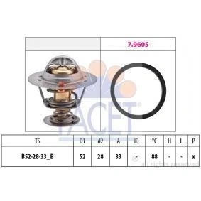 Abbildung von Thermostat, Kühlmittel FACET 7.8412