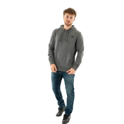 Abbildung von The North Face Simple DOME Hoodie Kapuzenpullover, Herren, Größe: Small, Medium grey heather