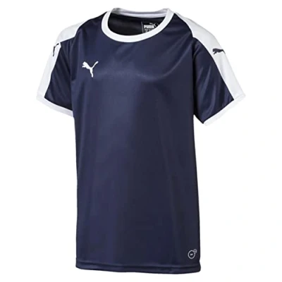 Abbildung von PUMA Unisex Kinder, LIGA Jersey Jr T shirt, Peacoat White, 164