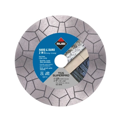 Abbildung von Rubi Diamanttrennscheibe TGS Superpro 125 mm x 22,2