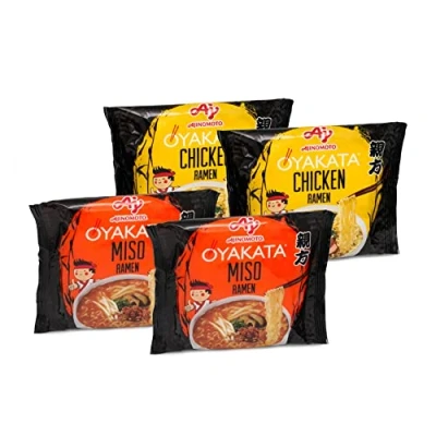 Abbildung von OYAKATA Gemischt 4er Pack Instant Nudeln Wok Style Japanischer Art Schnelle Zubereitung Ramen #2