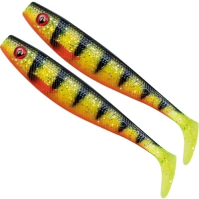 Abbildung von Fox Rage Pro Shad Perch Ultra UV Packs 14cm 2pcs Gummifisch