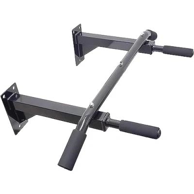 Abbildung von Fit FFitness Wand Klimmzugstange, Multifunktionale Stange Pull Up Chin Multi Grip Bar Max 150 kg
