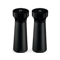 Abbildung von Amefa Modernes Salz und Pfeffermühlen Set 15 cm Schwarz