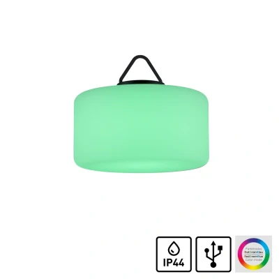Abbildung von JUST LIGHT Außen Deckenleuchte &quot;HOLLY&quot;, 1 flammig, Leuchtmittel LED Board fest integriert, IP44
