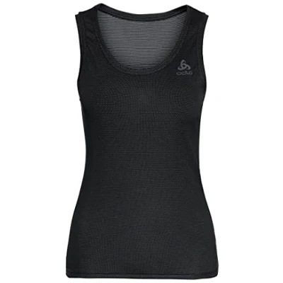 Abbildung von ODLO Unterhemd/shirt black, Damen, Größe: 44, Black