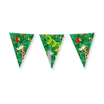 Abbildung von Jungle Party Flagline doppelseitig pro Stück