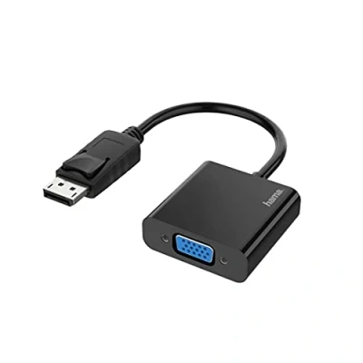 Abbildung von Hama Mini DisplayPort auf HDMI Adapter, 4K Ultra HD 30 Hz (Mini Adapter zum Anschluss von PC, Laptop, MacBook, Tablet an Monitor, TV, Beamer, kompatibel mit Thunderbolt 2, edles Gehäuse)