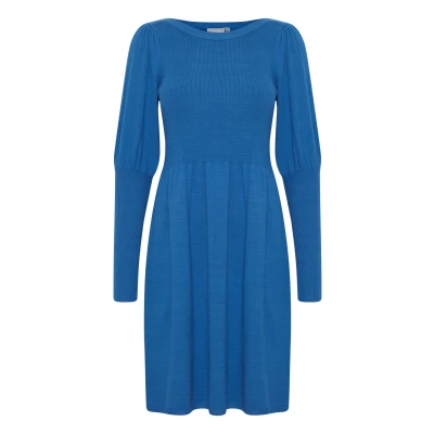 Abbildung von Fransa Frdedina DR Strickkleid, Damen, Größe: Large, Blue