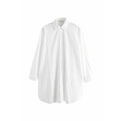 Abbildung von Next Broderie Strandaccessoire, Damen, Größe: 34, White