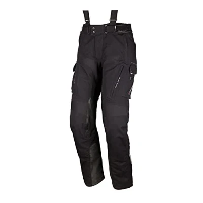 Abbildung von Modeka Viper LT Motorrad Textilhose (Black,Long L)