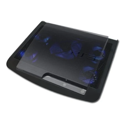 Abbildung von USB KÜHLER ZUSATZLÜFTER Cooler STÄNDER 5 x LÜFTER 2 FÜR Playstation 3 / 4 Xbox 360 ONE [SCHWARZ]