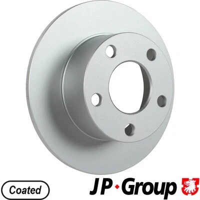 Abbildung von JP GROUP 1163206300 Bremsscheibe Hinterachse 245 10 5 voll beschichtet VOLKSWAGEN: Passat B5 GP Variant, Limousine