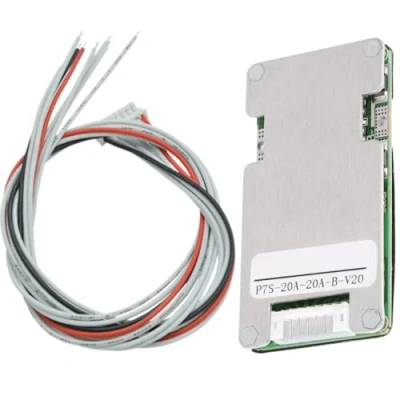 Abbildung von Jadeshay Schutzplatine 24V 20A 7S Lithium Li Ion 18650 Batterie BMS mit Ausgleich