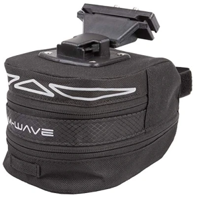 Abbildung von M Wave Fahrradtasche Satteltasche Tilburg Größe Sattellklemme Clip on Halter schwar