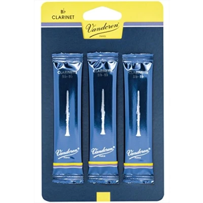 Abbildung von Vandoren Blätter Klarinette Bb 3 Traditional (3er Pack)