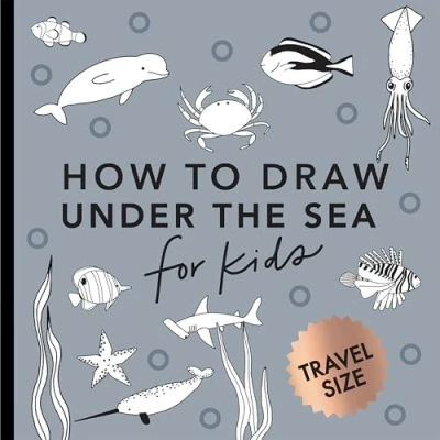 Abbildung von Under the Sea: How to Draw Books for Kids with Dolphins, Mermaids, and Ocean Animals (Mini) (Stocking Stuffers, Band 3)