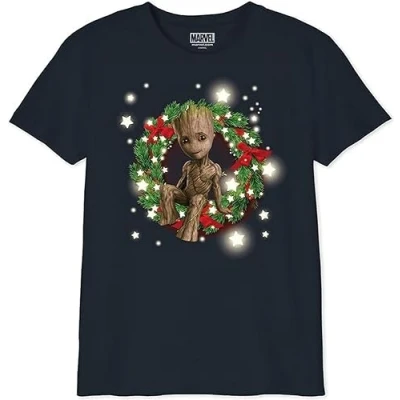 Abbildung von Marvel Jungen Bomarcots179 T Shirt, Navy, 10 Jahre