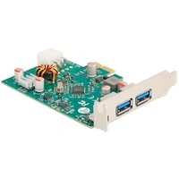 Abbildung von PCIe x1 Karte zu 1x ext. USB C PD 30W + 2 3.2 Gen 1, Controller