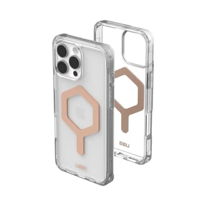 Abbildung von Apple iPhone 16 Pro Max Hülle MagSafe Kunststoff UAG Hard Case/Backcover Handyhülle Transparent Shockproof/Stoßfest