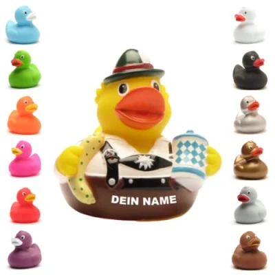 Abbildung von Badeente personalisierbar (Bayern Ente)