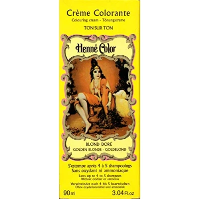 Abbildung von Tönungscreme Henna Goldblond Inhalt 90ml (12,50/100ml)