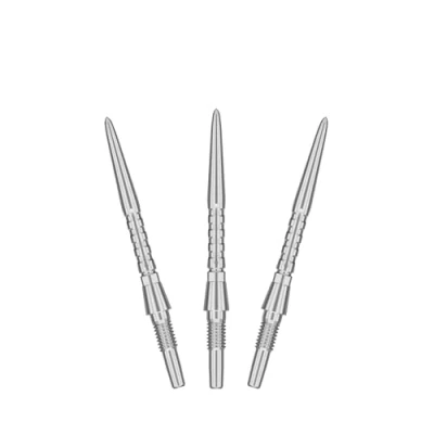 Abbildung von Target Darts Swiss Point Storm Dartspitzen, Surge (3er Pack Spitzen Set) 26MM Silber Wechselbare Spitzen, Profi Dart Zubehör