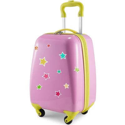 Abbildung von Hauptstadtkoffer Kinderkoffer &quot;For Kids, Sterne&quot;, 4 Rollen, Kinderreisegepäck Handgepäck Koffer Kinder Trolley