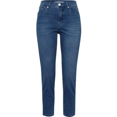 Abbildung von BRAX Damen Style Mary Ultralight Denim Verkürzte Five pocket jeans Jeans, Used Regular Blue, 29W / 32L EU