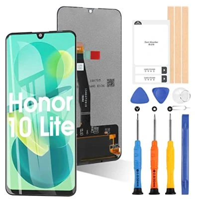 Abbildung von ARSSLY Bildschirm für Huawei Honor 10 Lite/Honor 20 20i LCD Display Touch Digitizer Ersatzteile Reparatur mit Werkzeugen (schwarz)