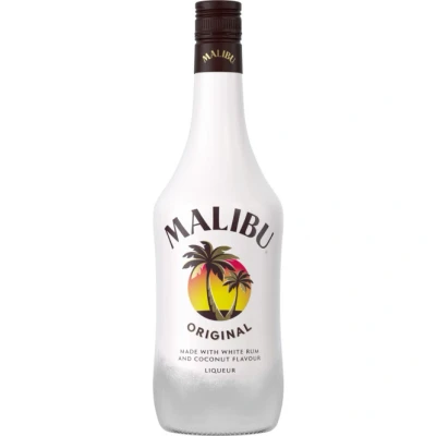 Abbildung von Malibu Original Liqueur Rum mit Kokosnuss
