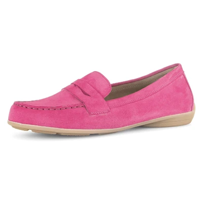 Abbildung von Gabor Slipper, Damen, Größe: 37, Pink Veloursleder