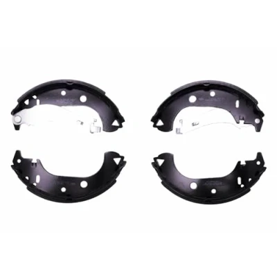 Abbildung von HELLA 8DB 355 002 611 Bremsbacken 228 42 mit Handbremshebel ohne Zubehör FIAT: Doblo I Kombi, Cargo, Strada Pickup