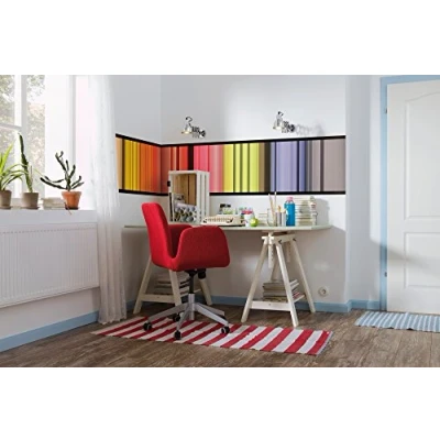 Abbildung von Komar Vliestapete &quot;Stripes&quot;, 50x270 cm (Breite x Höhe)