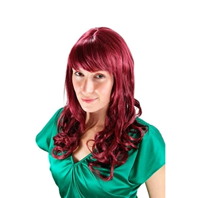 Abbildung von WIG ME UP 3001 39 Perücke Aubergine rot lang definierte Locken
