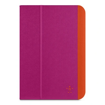 Abbildung von Belkin Slim Style Schutzhülle (geeignet für Apple iPad Mini 1/2/3) rosa/orange