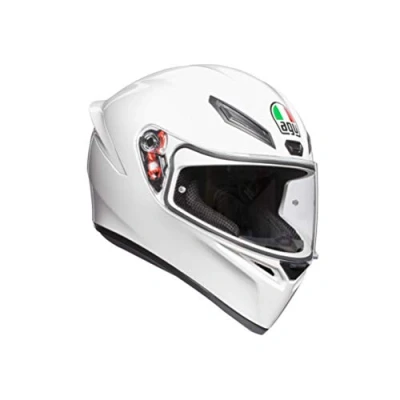 Abbildung von AGV K1 ECE 22 05 Solid Motorrad Integralhelm Sport, Weiß, L
