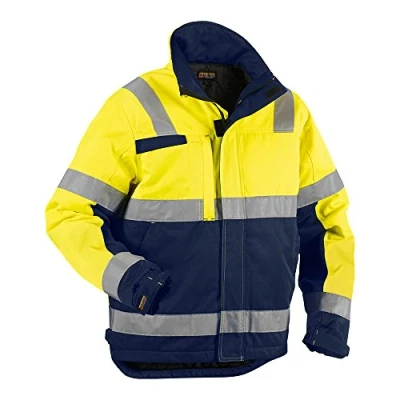 Abbildung von Blaklader 48621811 WINTERJACKET, Gelb/Marine, grootte S