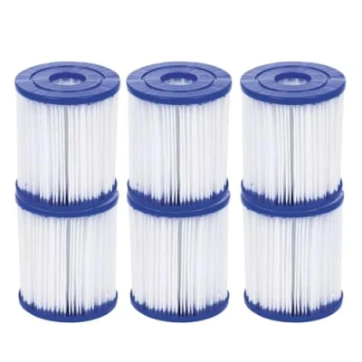 Abbildung von Bestway 58093 Filterkartusche Gr. I (3 Doppelpack = 6 Filter)